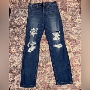 American Eagle High Rise Jegging Size 8